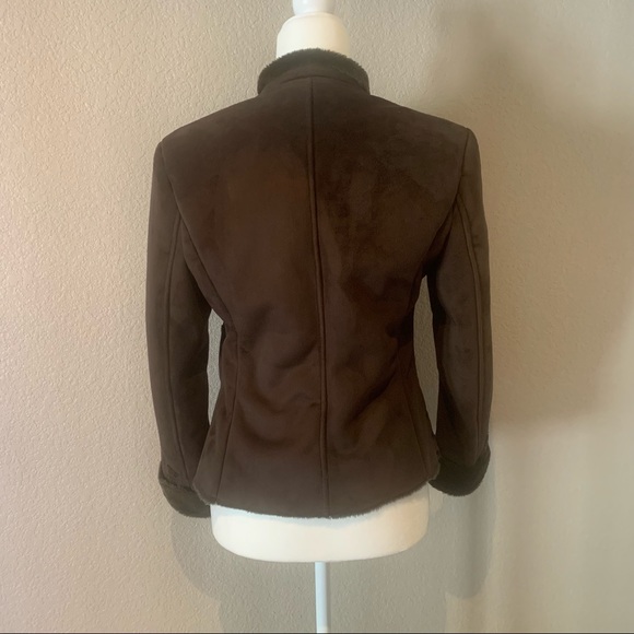 ZARA suede brown jack size M - Picture 2 of 13